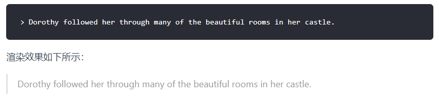 Markdown引用 Markdown引用